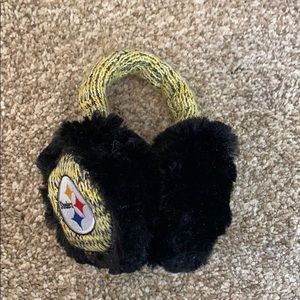 Pittsburgh Steelers earmuffs 💛🖤